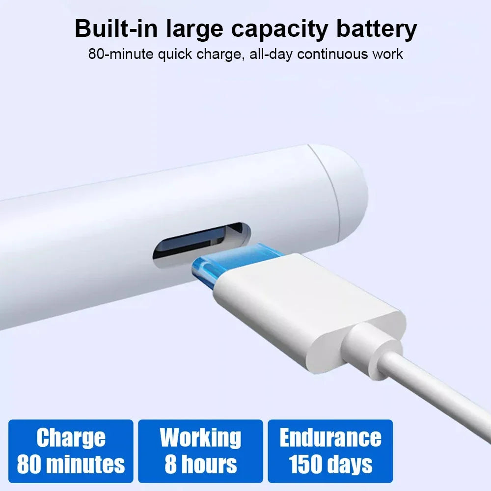 Bolígrafos ópticos para Samsung Galaxy Tab A9 A9 + S9FE S9 + S8 + S7 + S7FE S6lite A7 A8 A7lite lápiz táctil inclinable recargable para Xiaomi Android