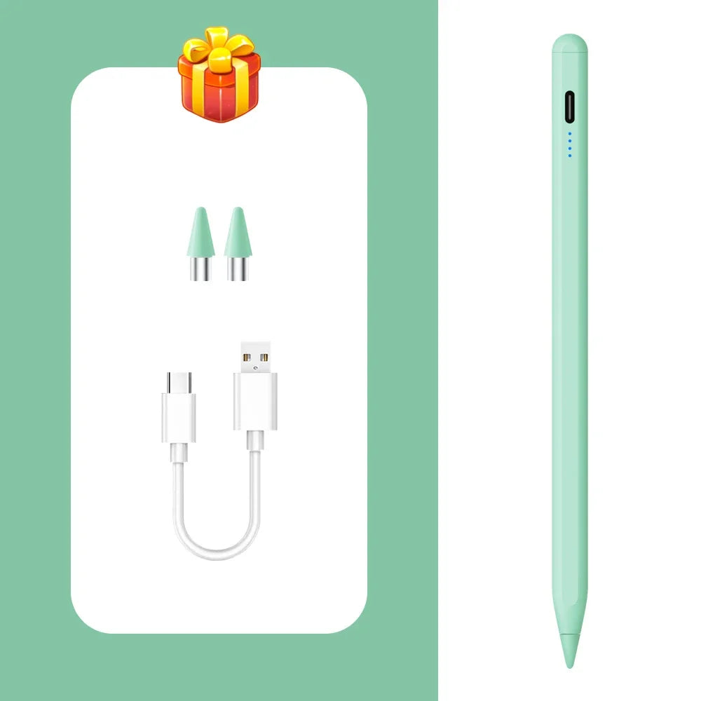 Bolígrafos ópticos para Samsung Galaxy Tab A9 A9 + S9FE S9 + S8 + S7 + S7FE S6lite A7 A8 A7lite lápiz táctil inclinable recargable para Xiaomi Android