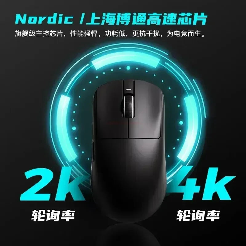 Vxe Dragonfly R1 serie ratón inalámbrico R1 Se peso ligero Paw3395 Nordic52840 2khz velocidad inteligente X bajo retardo Fps juego ratón regalo