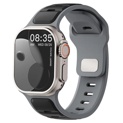 Para Iwatch Series 11 10 9 8 7 6 5 4 SE3 Ultra 1 2 Correa deportiva de silicona para Apple Watch 49mm 46mm 45mm 44mm 42mm 41mm 40mm